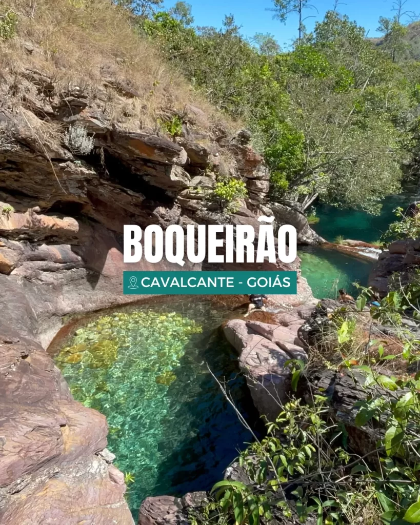 Complexo Boqueirão Chapada dos Veadeiros: Poços Cristalinos, Escorregador Natural e Ecoturismo em Cavalcante, Goiás